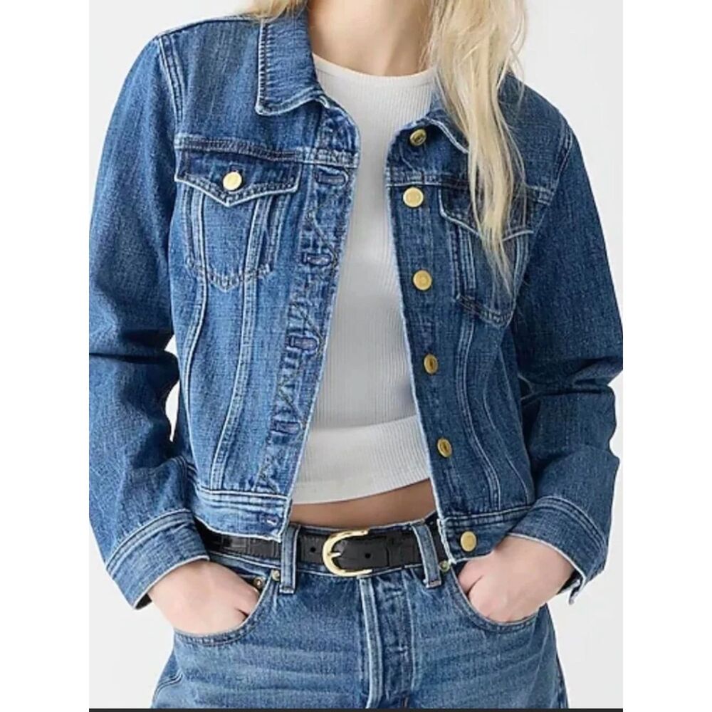 NWT J.Crew Jean Jacket size L
